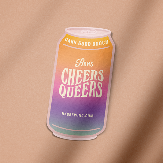 Han's Kombucha Can Sticker image 1