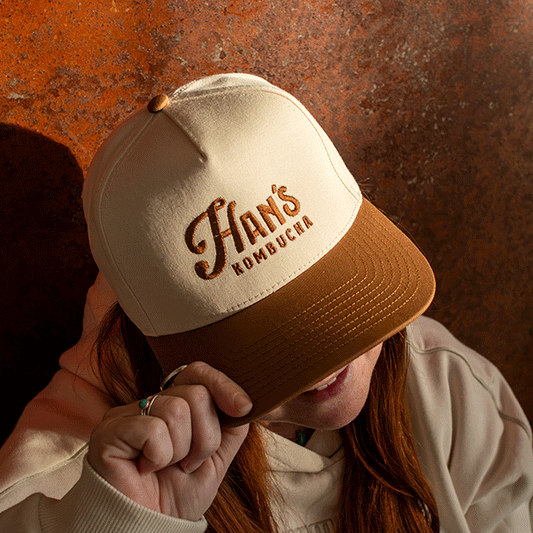 Han’s Kombucha Embroidered Hat