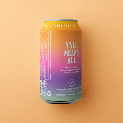Cheers Queers - White Peach Champagne Kombucha