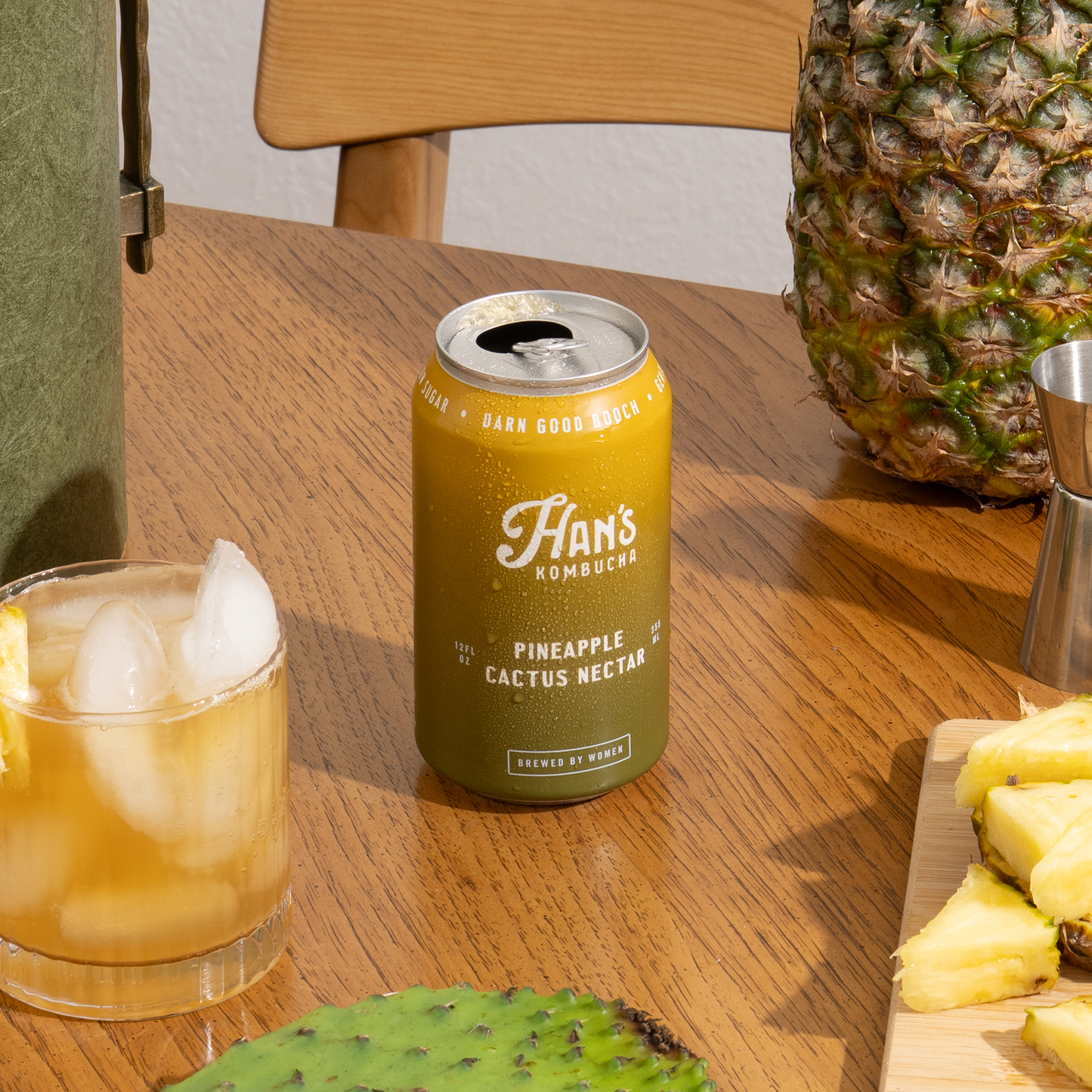 Pineapple Cactus Nectar Kombucha