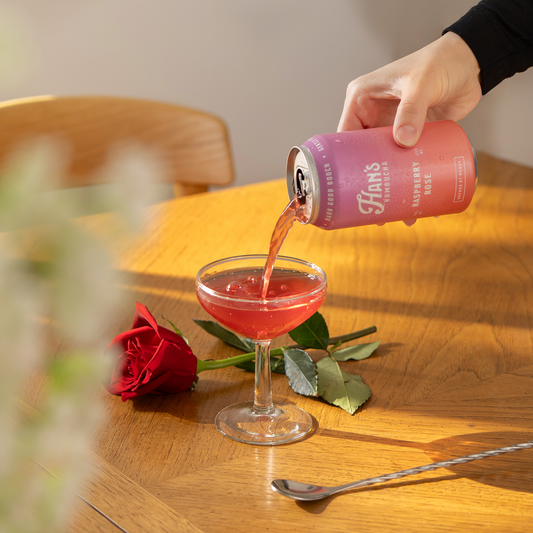 Raspberry Rose Kombucha