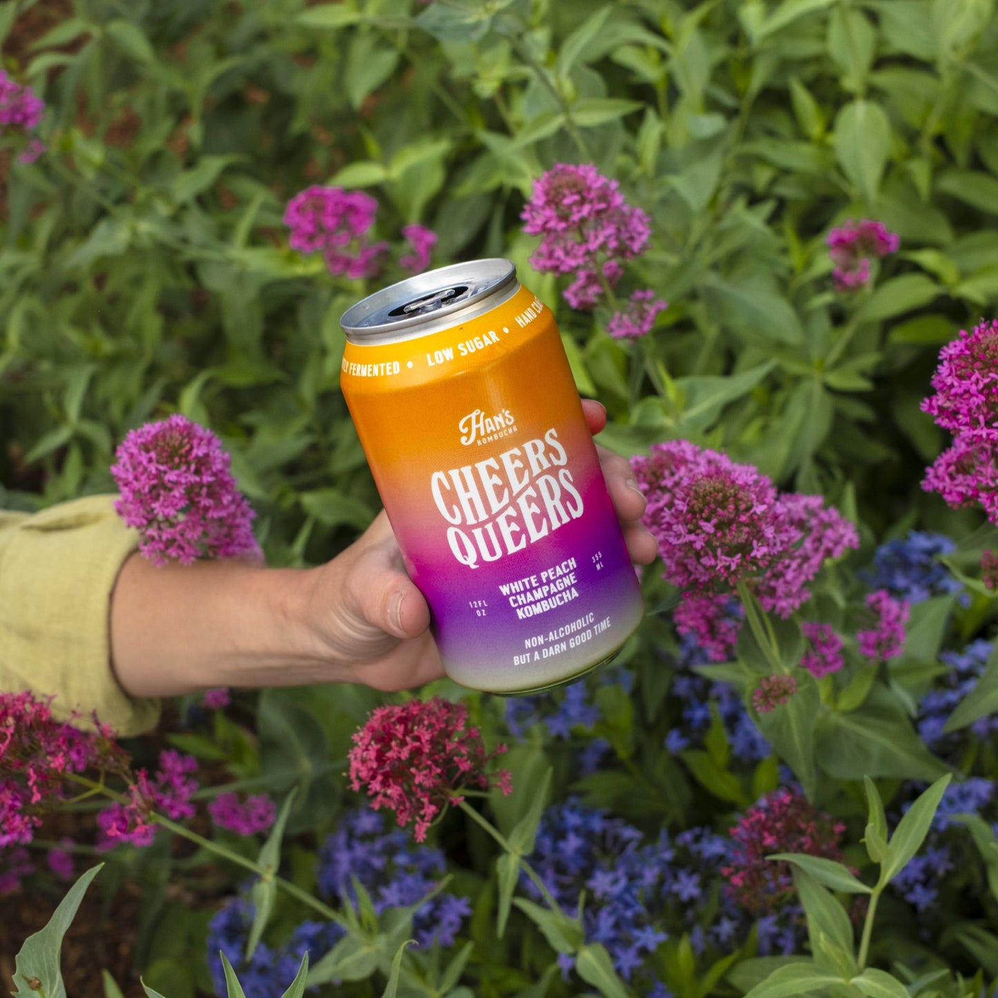 Cheers Queers - White Peach Champagne Kombucha