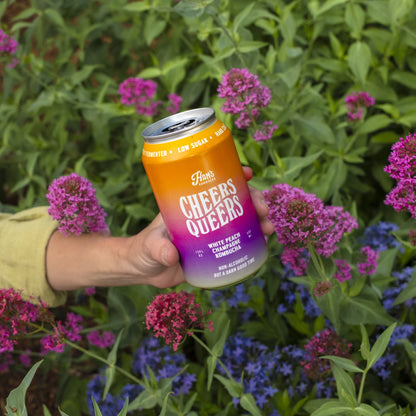 Cheers Queers - White Peach Champagne Kombucha