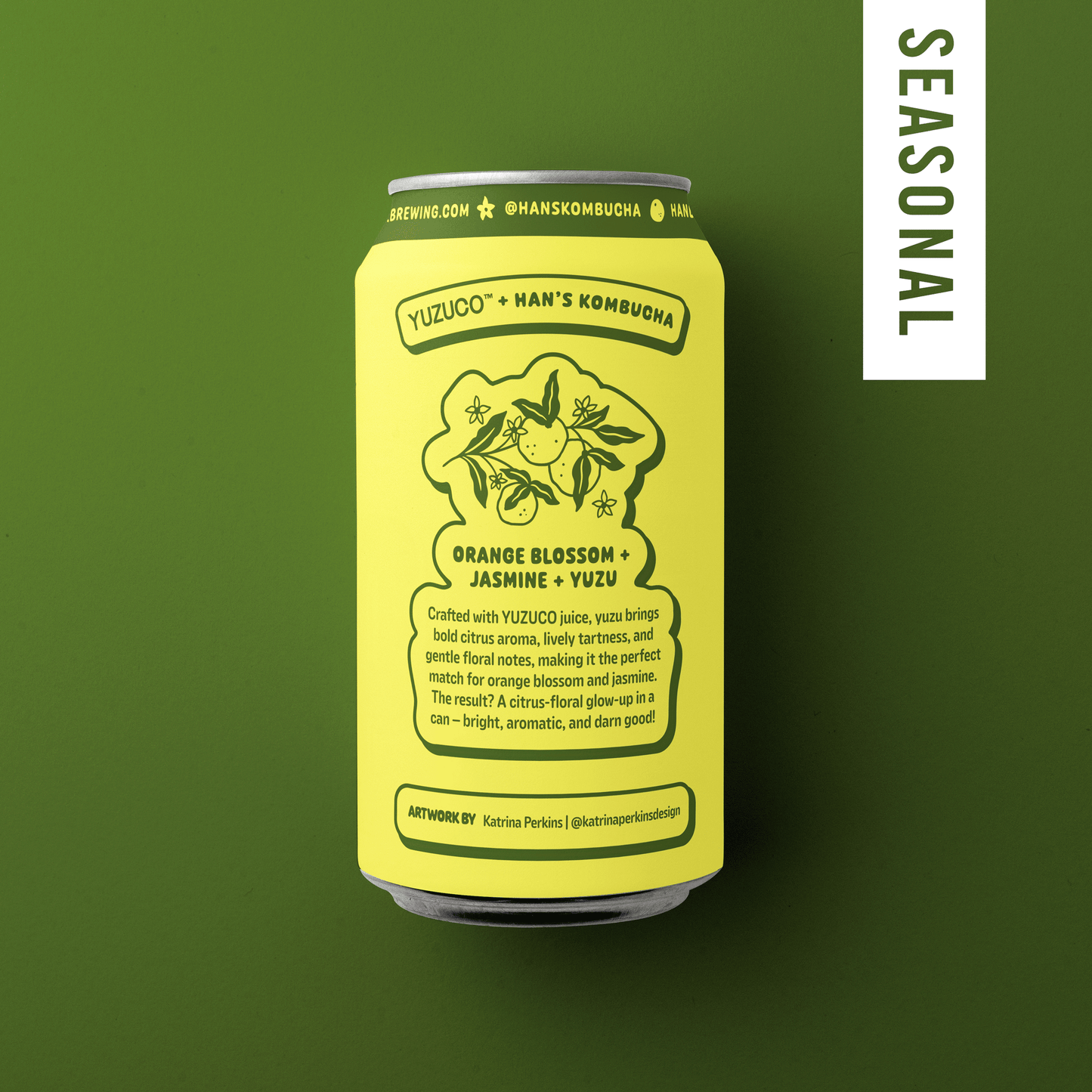 Yuzu Blossom Kombucha